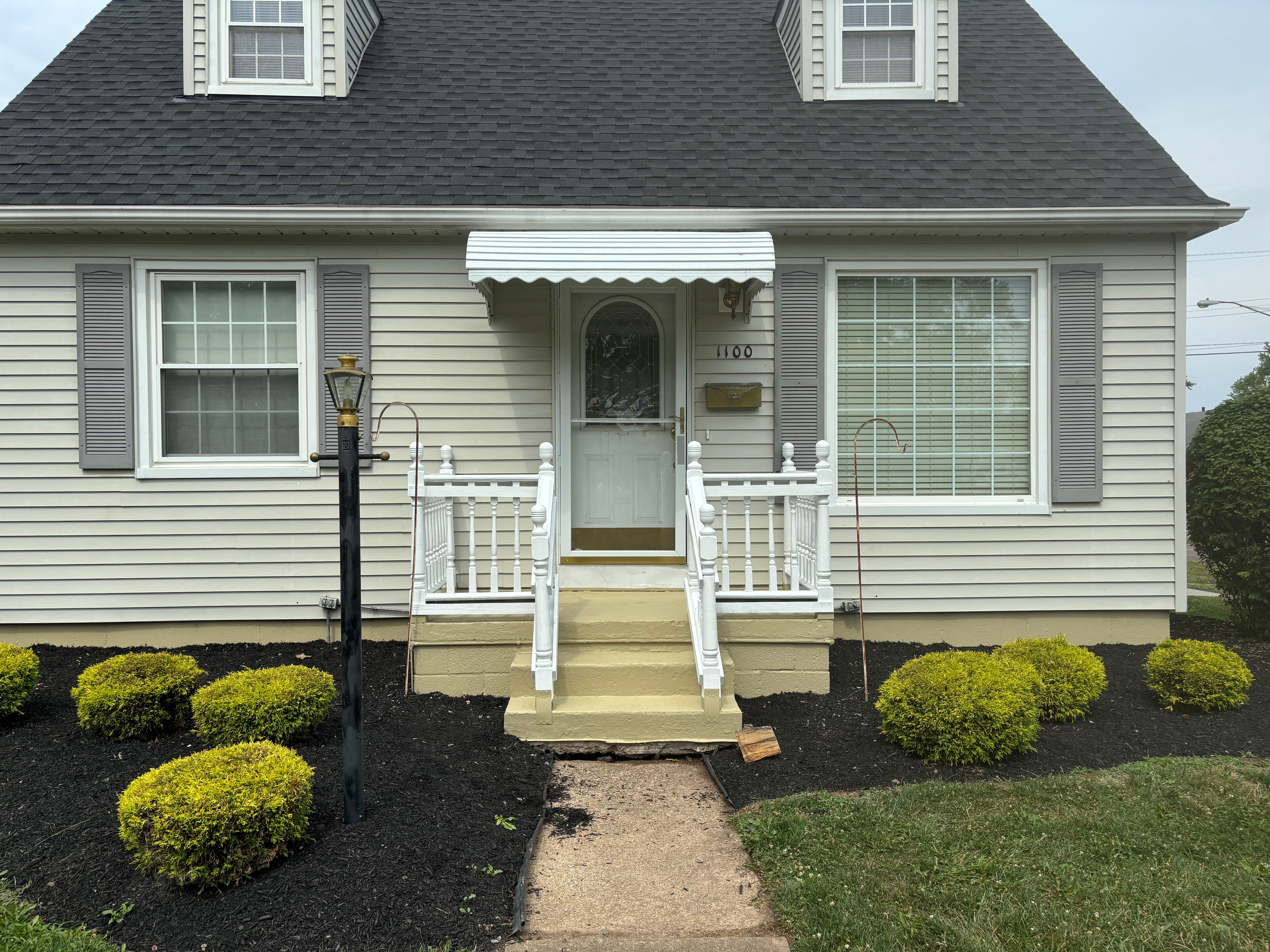 Exterior home painting project photo